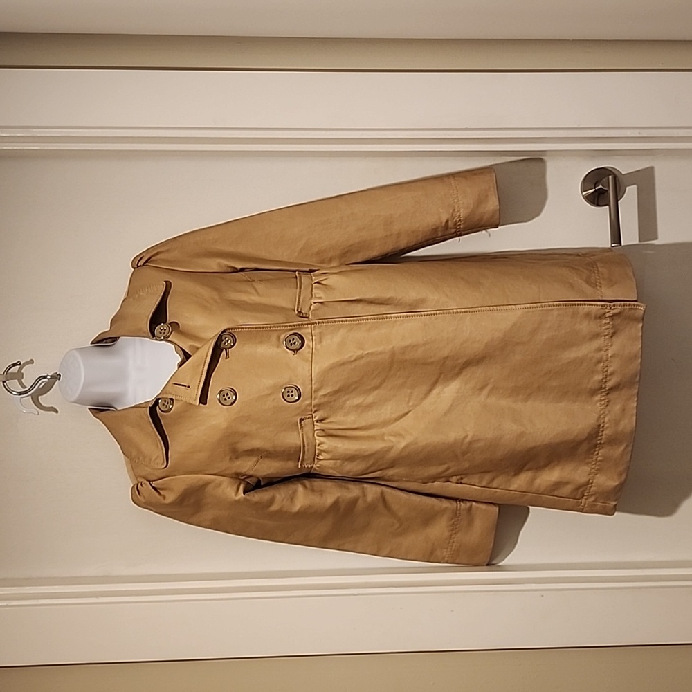 Kenneth Cole Camel Trench Coat